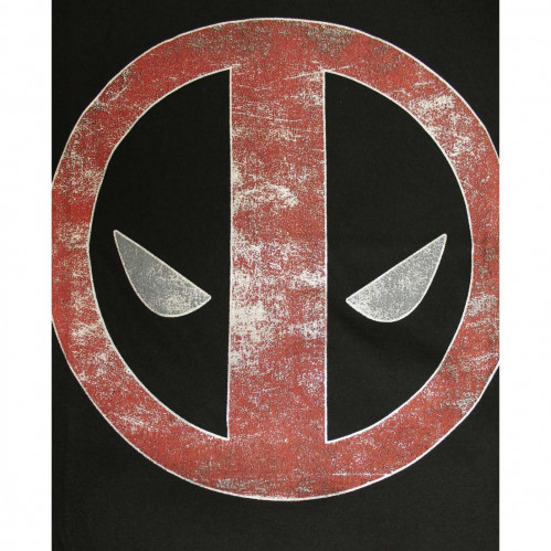Tee-Shirt Noir Logo Millar Deadpool
