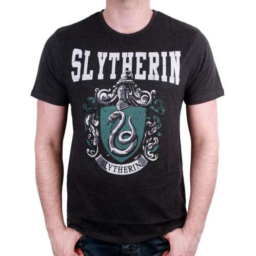 Tee-Shirt Noir Serpentard Harry Potter