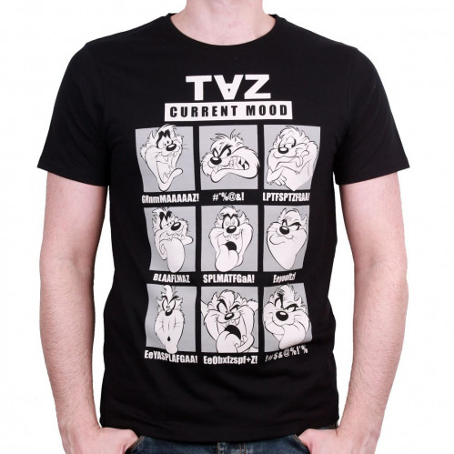 Tee-Shirt Taz Mood Looney Tunes