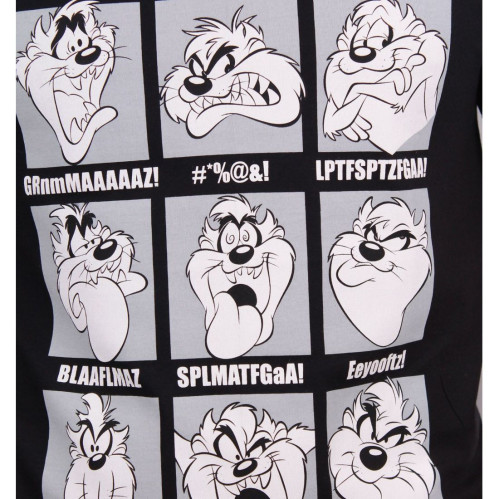 Tee-Shirt Taz Mood Looney Tunes