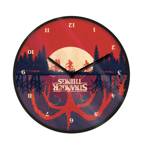 Horloge Stranger Things Upside Down