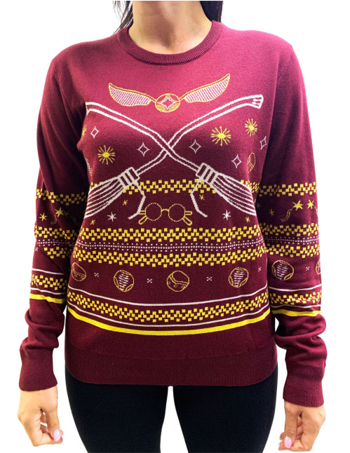 Pull de Noël Harry potter - Cdiscount