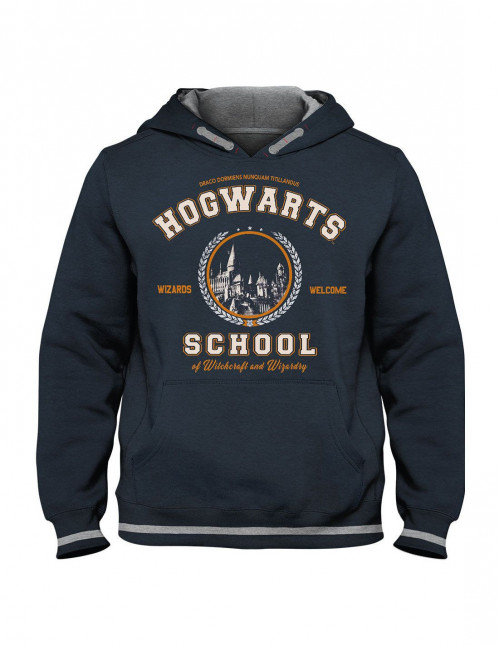 Sweat enfant Harry Potter bleu Hogwarts School
