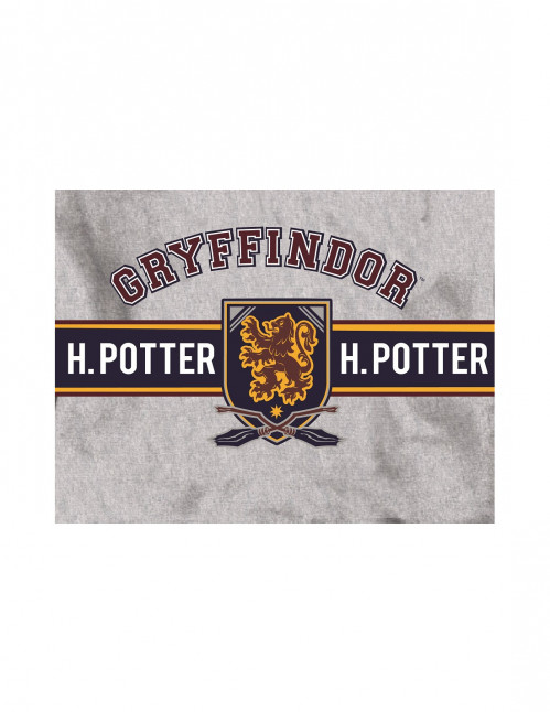 Sweat enfant Harry Potter Gryffondor bordeaux et gris