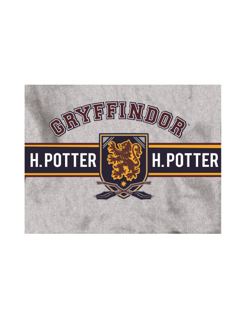 Sweat enfant Harry Potter Gryffondor bordeaux et gris