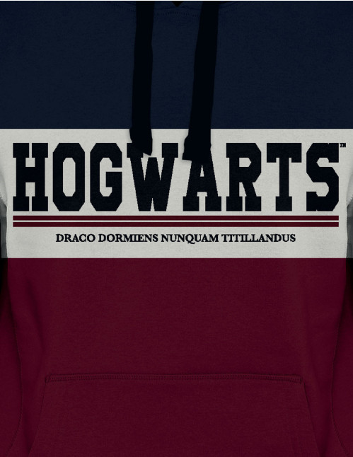 Sweat Enfant Harry Potter Hogwarts bleu blanc bordeaux