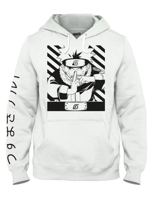 Sweat Naruto à capuche Kage Bunshin No Jutsu