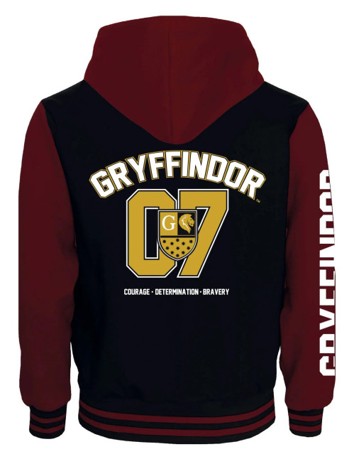 Sweat zippé Harry Potter Teddy Gryffondor 07