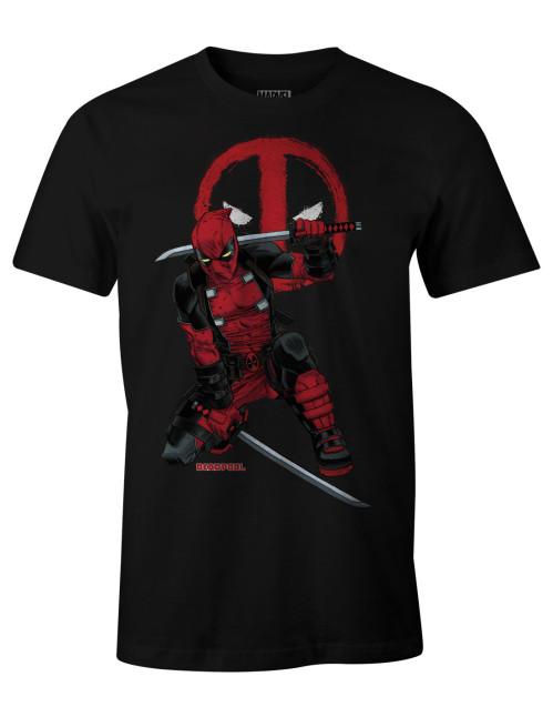 T-Shirt Deadpool Fight Marvel