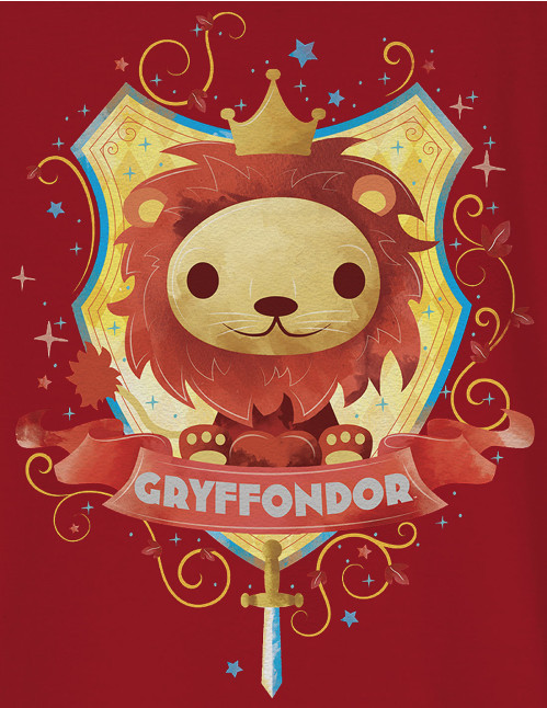 T-shirt enfant Harry Potter Gryffondor Chibi