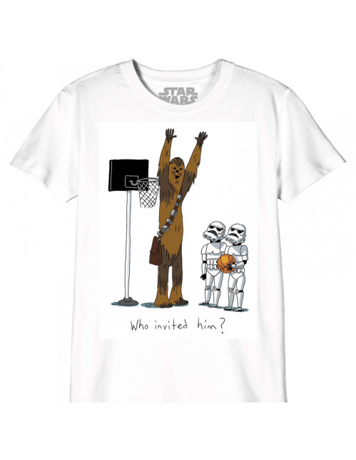 T-shirt Enfant Star Wars - Who Invited Him