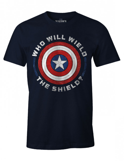 T-shirt Falcon et le Soldat de l'Hiver MARVEL - Wield the shield painting