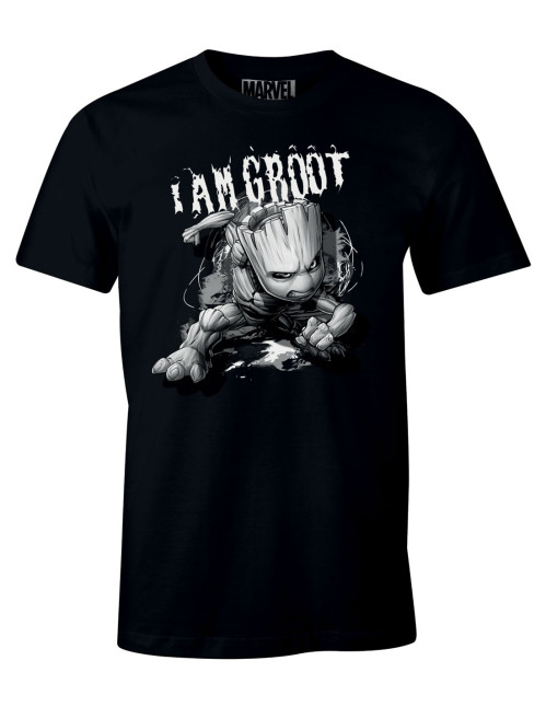 T-Shirt Groot Attack MARVEL