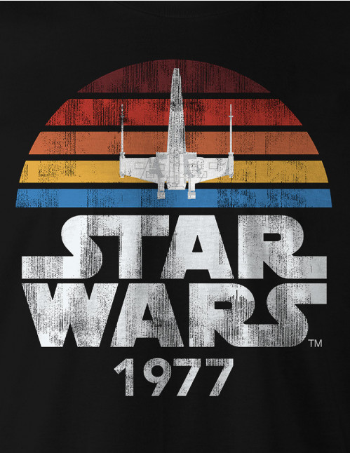 T-shirt Star Wars 1977