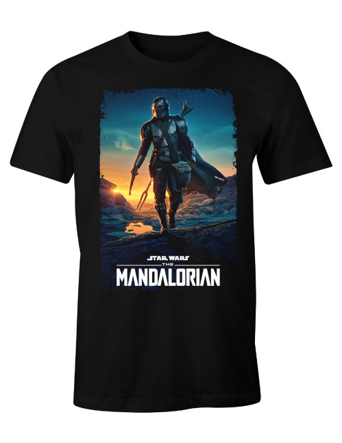 T-shirt Star Wars Mandalorian Poster saison2