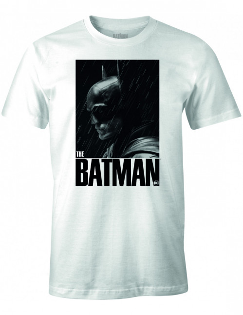 Tee Shirt Batman blanc movie rain