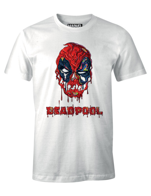 Tee-Shirt Deadpool Slim Head Marvel