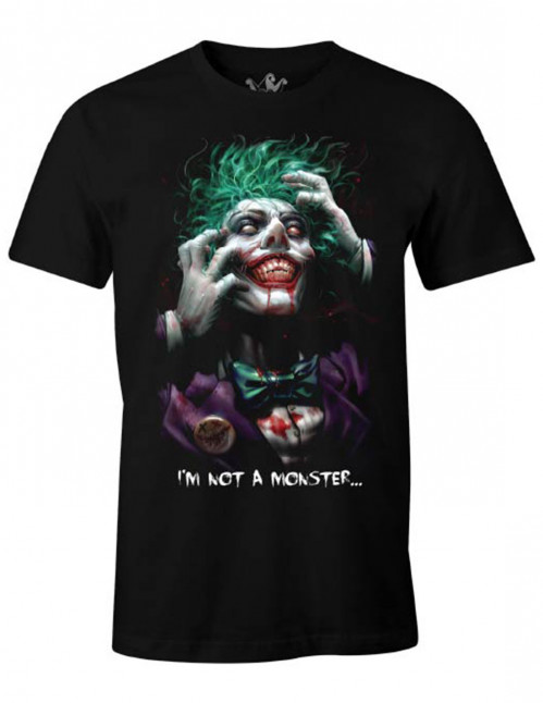 Tee Shirt Joker DC Comics I'm not a monster