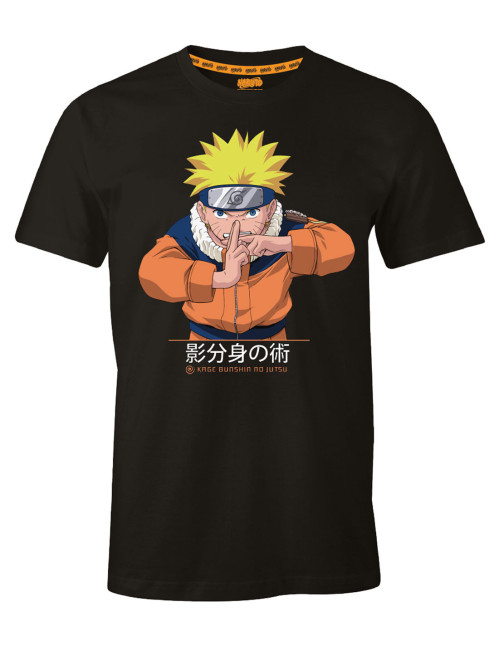 Tee-Shirt Naruto noir Gaara