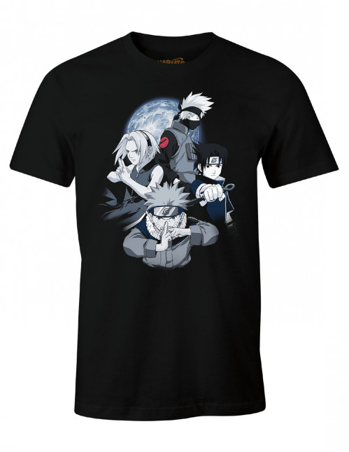 Tee-Shirt Naruto noir Team