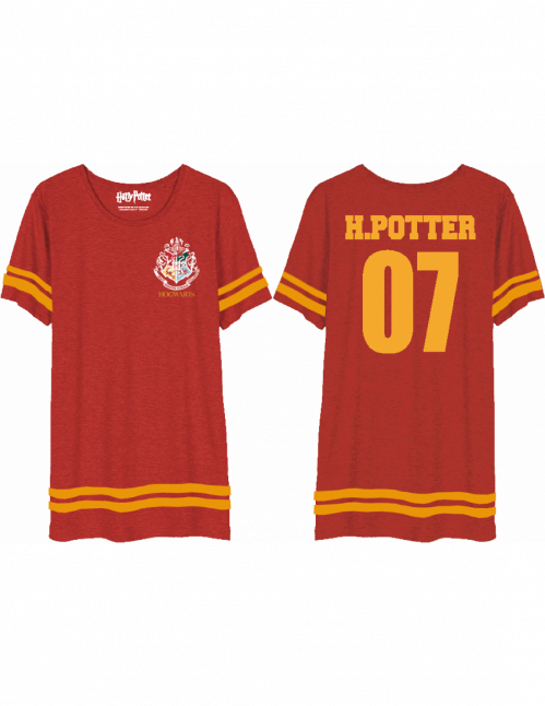 Tee-Shirt oversize Harry Potter femme Gryffondor 07