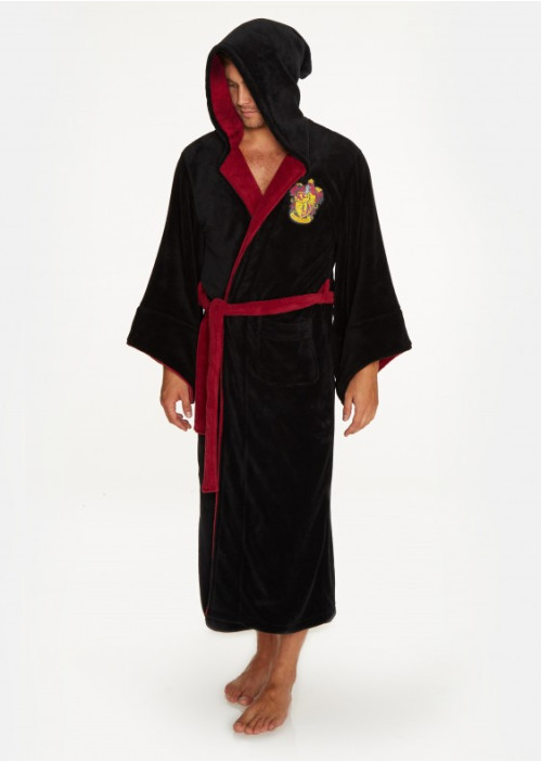 Peignoir adulte Harry Potter WB Gryffondor Col Kimono