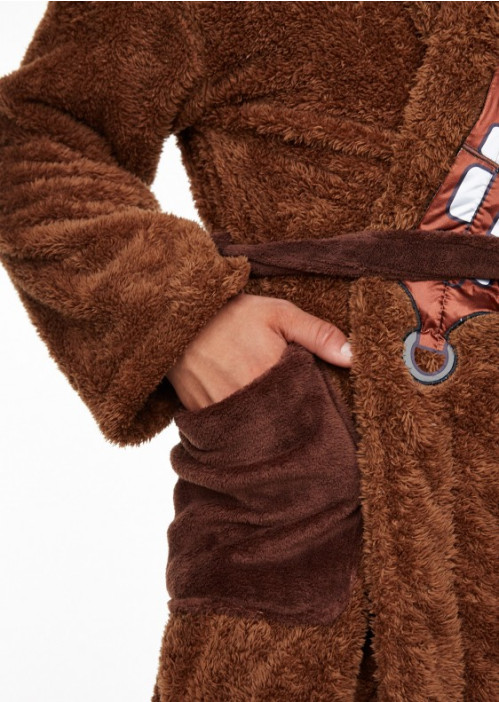 Peignoir Adulte  Marron Chewbacca Star Wars