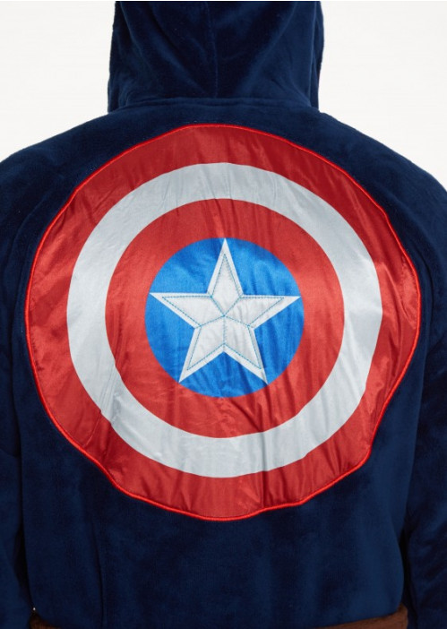 Peignoir Bleu Civil War Captain America