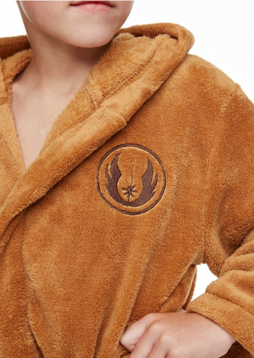 Peignoir Enfant Marron Jedi Star Wars