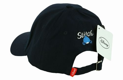 Casquette Stitch Disney bleu marine brodée