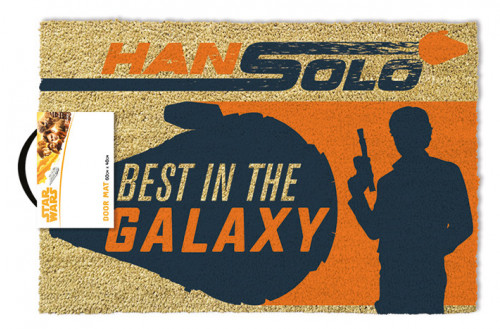 Tapis Paillasson Star Wars Han Solo Best in the Galaxy