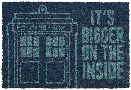 Tapis Paillasson Doctor Who Tardis