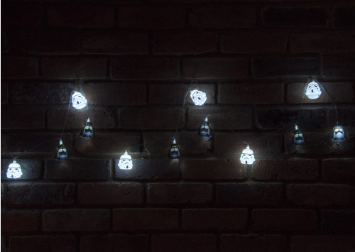 Guirlande lumineuse Star Wars Trooper et Dark Vador 3D