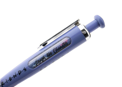 Stylo Friends violet répliques tournantes