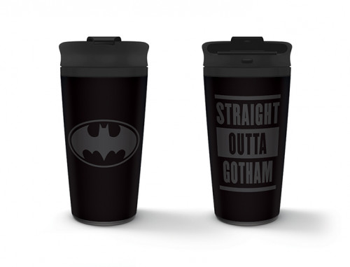 Mug de voyage Batman Straight Outta Gotham Métal