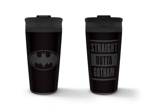 Mug de voyage Batman Straight Outta Gotham Métal