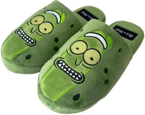 Chaussons Rick et Morty Pickle Rick