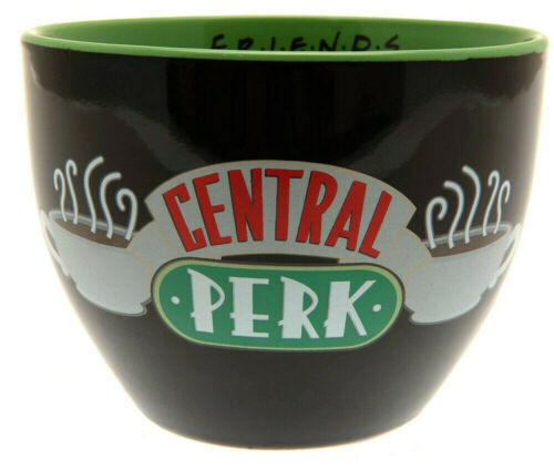 Tasse cappuccino Friends noire Central Perk