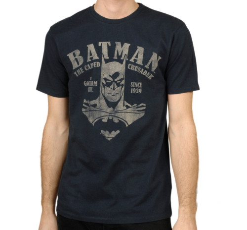 Tee-Shirt bleu marine Vintage Victory Batman