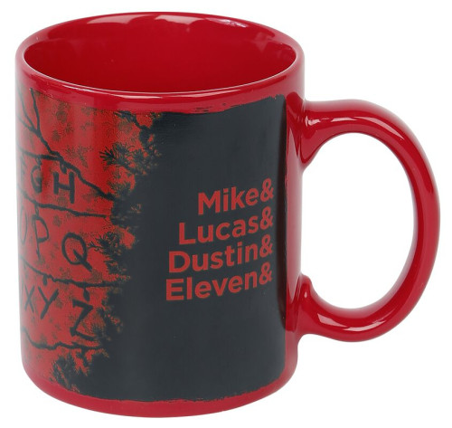 Mug Stranger Things RUN guirlande Thermoréactif