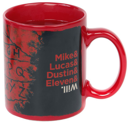 Mug Stranger Things RUN guirlande Thermoréactif