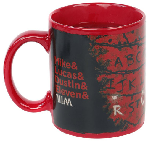 Mug Stranger Things RUN guirlande Thermoréactif
