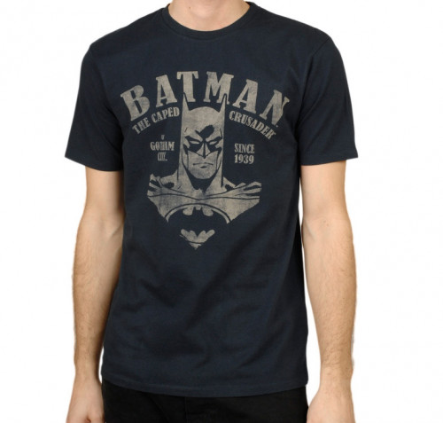 Tee-Shirt Noir Vintage Victory Batman