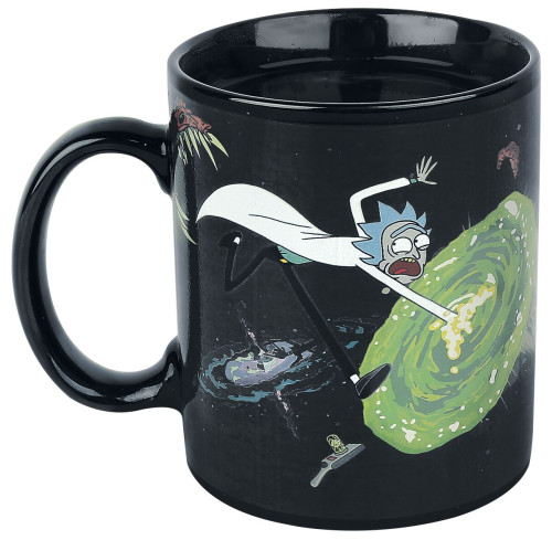 Mug Rick et Morty Portail Thermoréactif