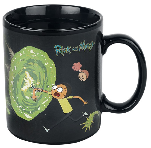 Mug Rick et Morty Portail Thermoréactif