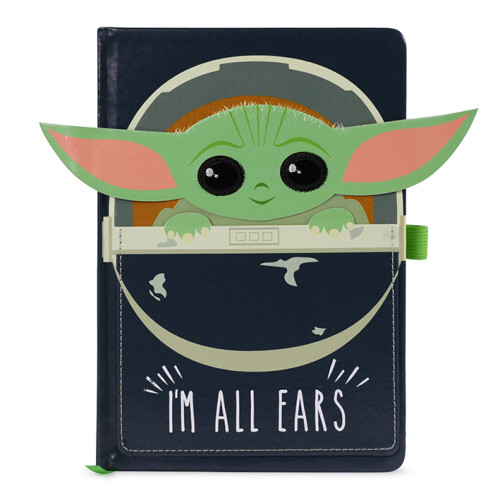 Carnet Bloc Notes Baby Yoda Star Wars Mandalorian