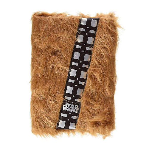 Carnet Bloc Notes Star Wars Chewbacca velu A5