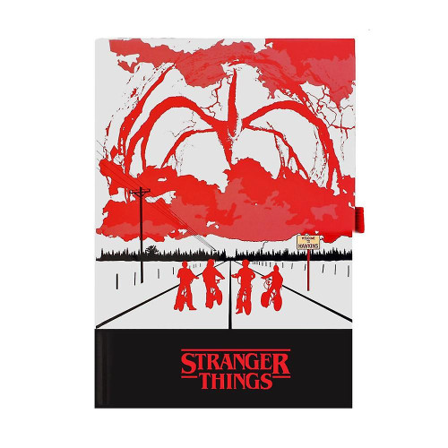 Carnet Bloc Notes Stranger Things lumineux Flagelleur mental