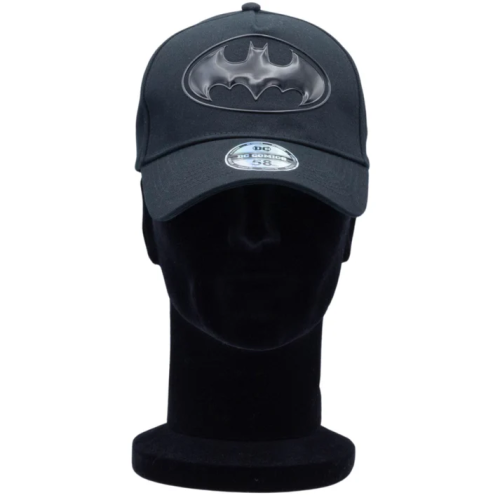 Casquette Batman noire logo 3D brillant