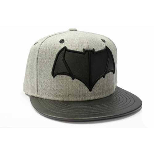 Casquette Grise Logo Noir Batman VS Superman